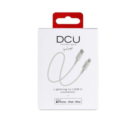 Câble USB-C vers Lightning iPhone DCU 1 Blanc 1 m 28,99 €