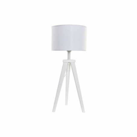 Lampe de bureau DKD Home Decor Blanc Polyester Bois 220 V 50 W (30 x 30 156,99 €